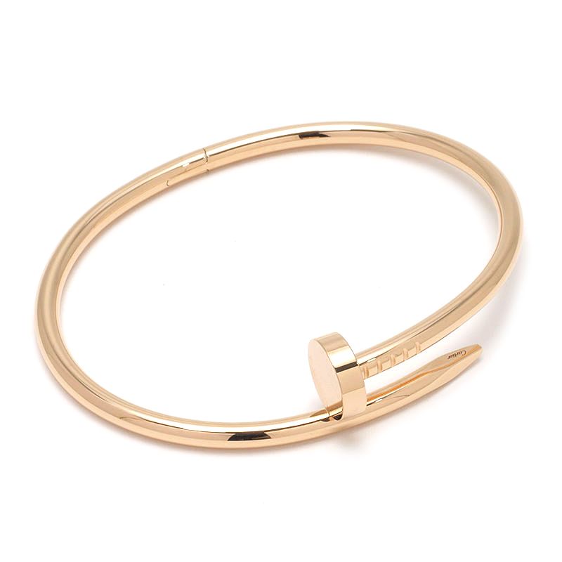 カルティエ Cartier ジュストアンクル バングル 750PG 美品