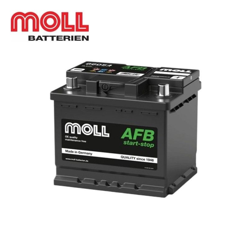 MOLL バッテリー 86054 AFB(AGM) LN1 54Ah 540A MOLL最先端バッテリー ドイツ製 整備のプロが選ぶスペシャルバッテリー