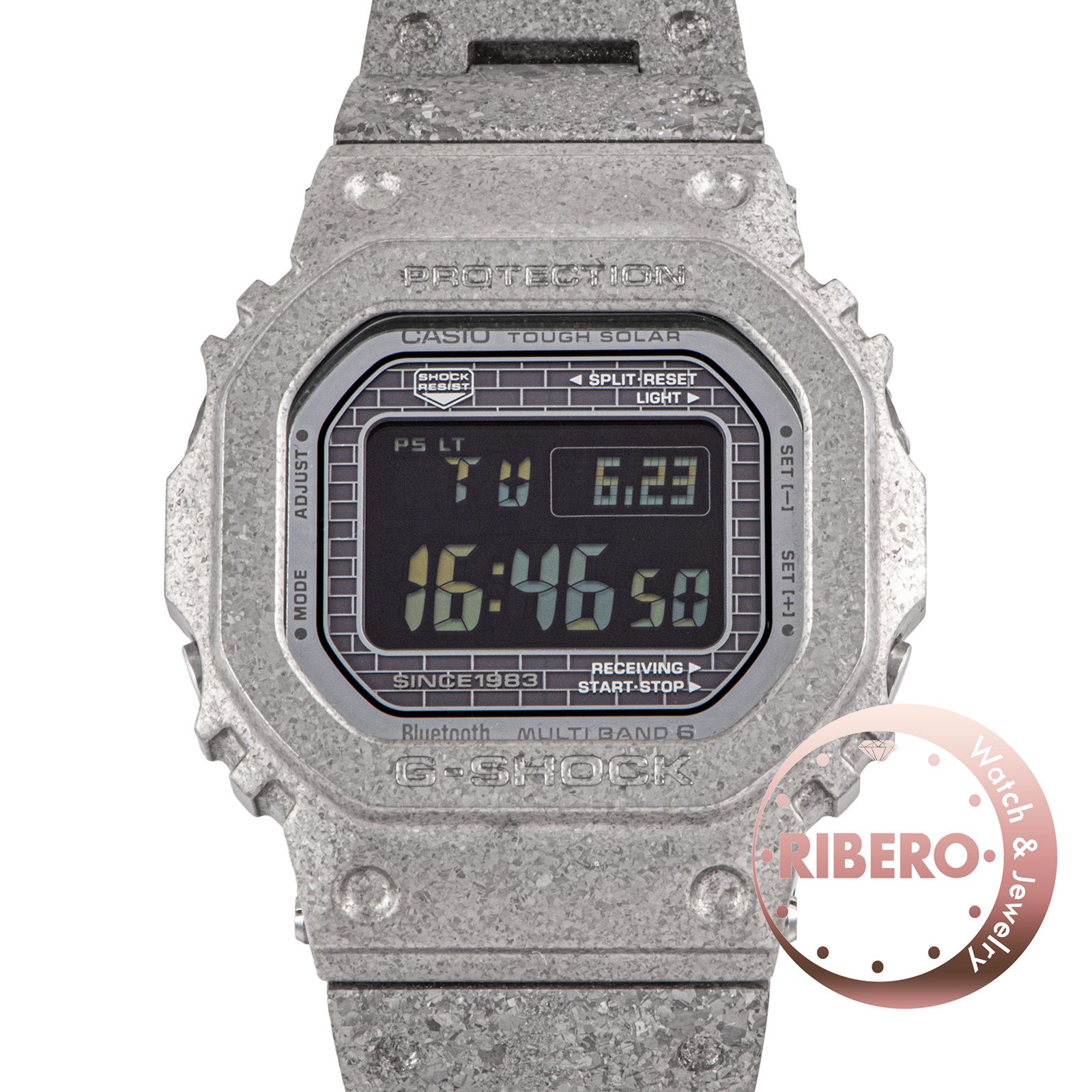 CASIO カシオ Gショック 5000シリーズ GMW-B5000PS-1JR G-SHOCK40周年限定モデル ステンレススチール【中古】