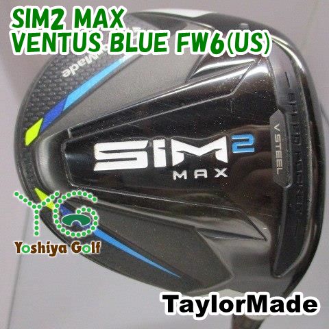 フェアウェイウッド テーラーメイド SIM2 MAX/VENTUS BLUE FW6(US)/S