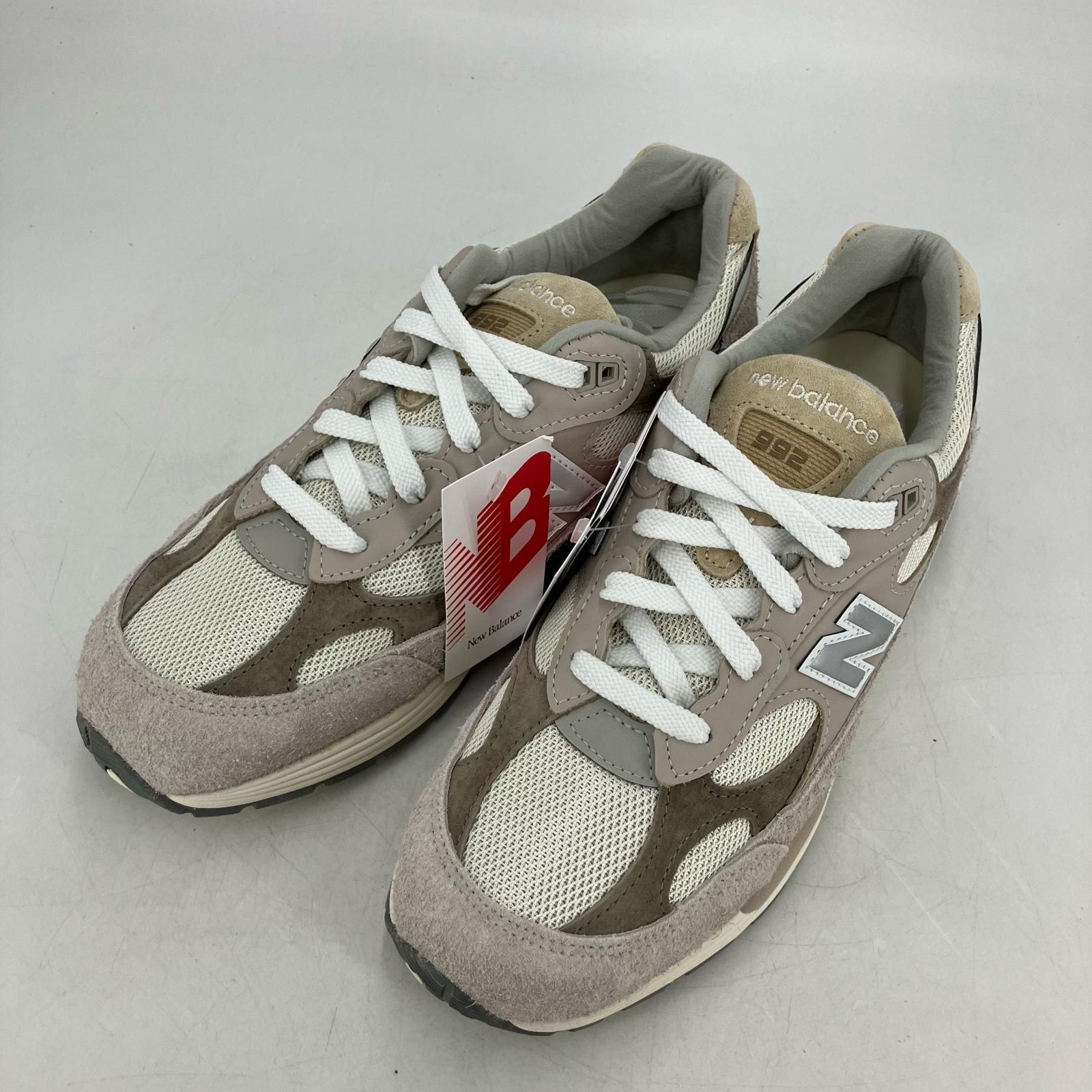 【イオン広店】 中古 NEW BALANCE | ニューバランス スニーカー 992 U992MM ベージュ 28.5cm 【126】