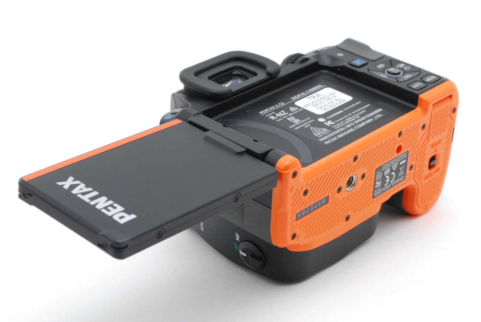 PENTAX ペンタックス　K-S2　ダブルレンズキット　カメラ　ジャンク品 美品】PENTAX ペンタックス K-S2 Black/Orange ダブルレンズキット
