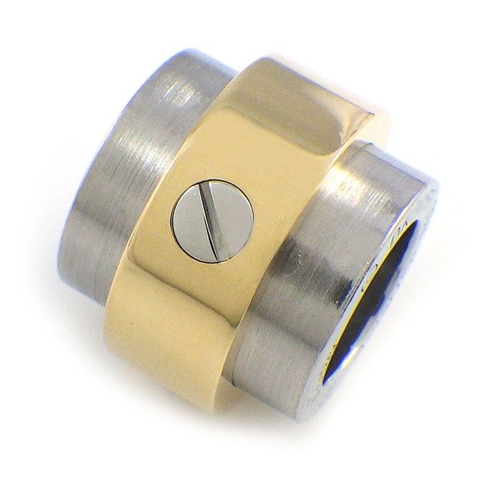 カルティエ Cartier ペンダントトップ サントス 100 K18YG SS 【中古】