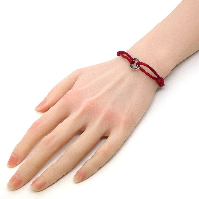 カルティエ Cartier ブレスレット トリニティ ブラック セラミック