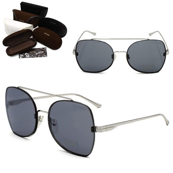 トムフォード サングラス TOM FORD FT0656/S 16A 58 TF0656 シルバー グレー ノーズパット レディース