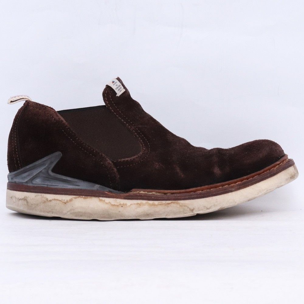 VISVIM GORNERGRAT-FOLK サイドゴアブーツ US9 ブラウン V10007308-03