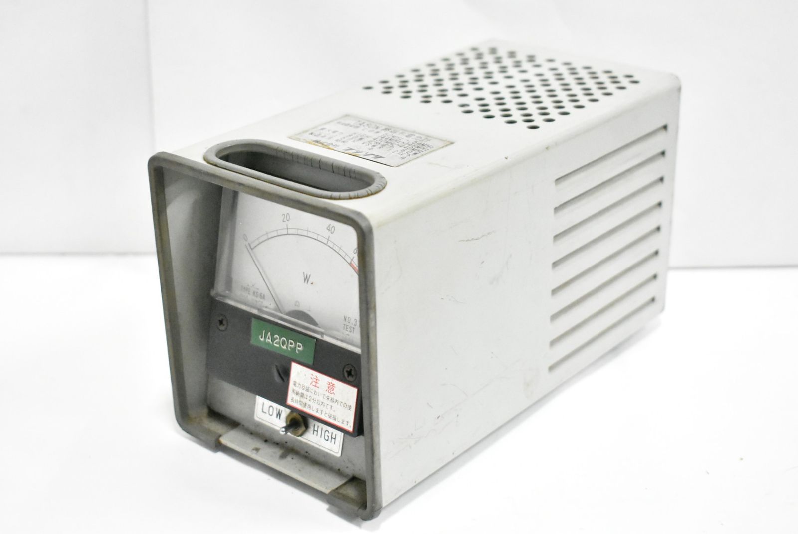 現状品 フジソク TA80N 終端型電力計 50-440MHz 60W アマチュア無線 ITM4OIYV9Y2O-D-J00-byebye