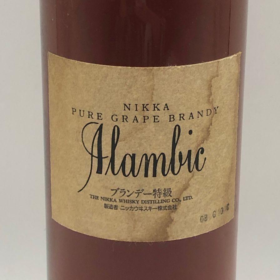 ニッカ アランビック スリムボトル 特級 700ml - メルカリ