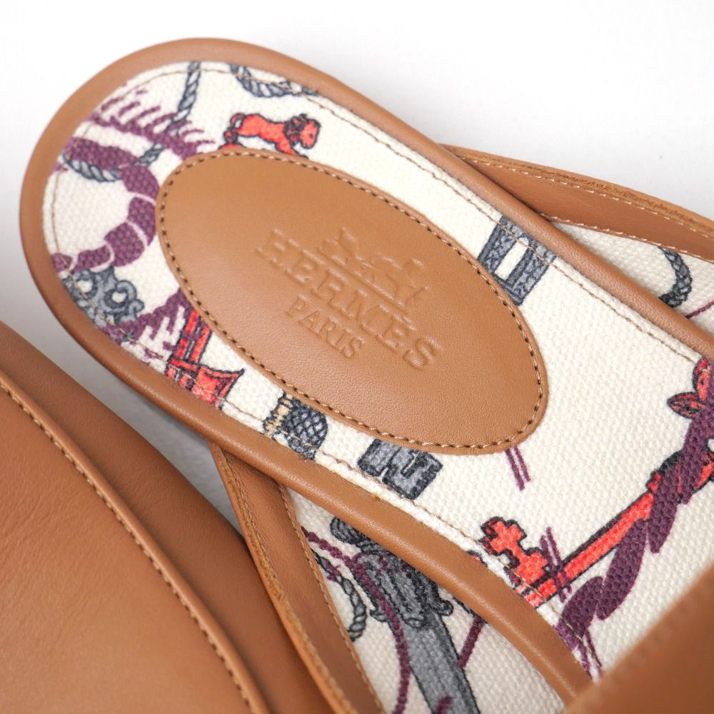 □美品□HERMES エルメス オズ ミュール サイズ36 1/2 ケリーバックル
