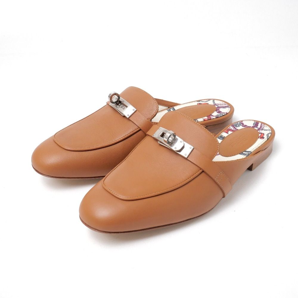 □美品□HERMES エルメス オズ ミュール サイズ36 1/2 ケリーバックル