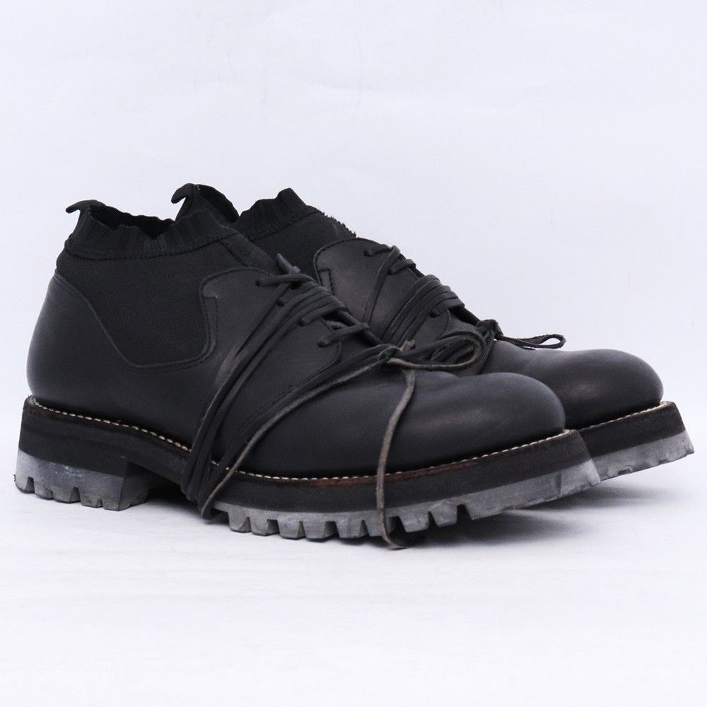 THE VIRIDI-ANNE GUIDI Leather Shoes サイズ不明 ブラック VI-3234-09