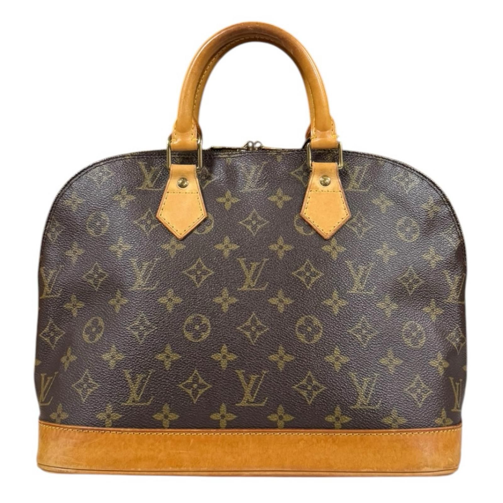 ルイヴィトン アルマ モノグラム ハンドバッグ モノグラムキャンバス M51130 ブラウン レディース LOUIS VUITTON 中古 ルイヴィトン ルイ ヴィトン