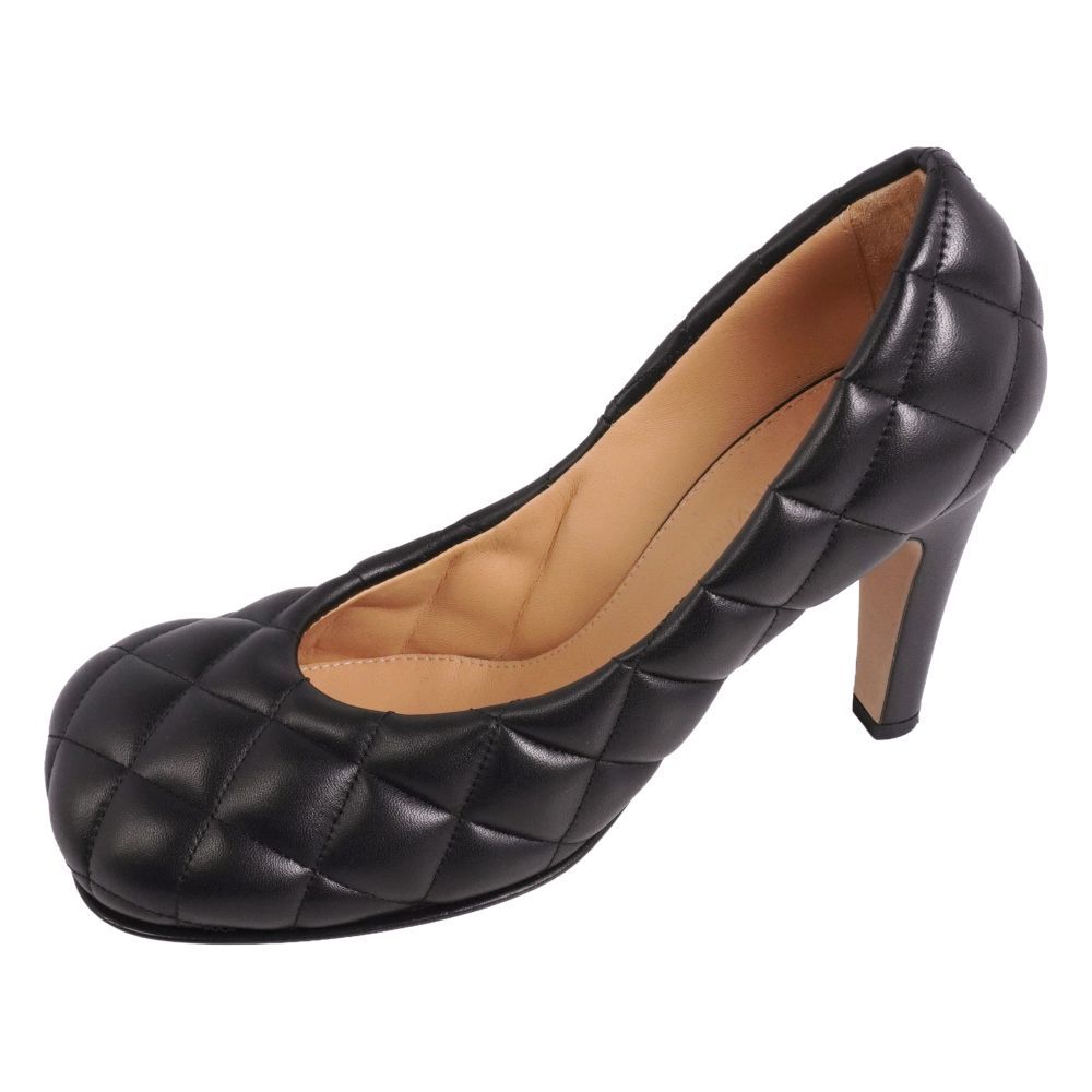 極美品 ボッテガヴェネタ BOTTEGA VENETA パンプス キルティング