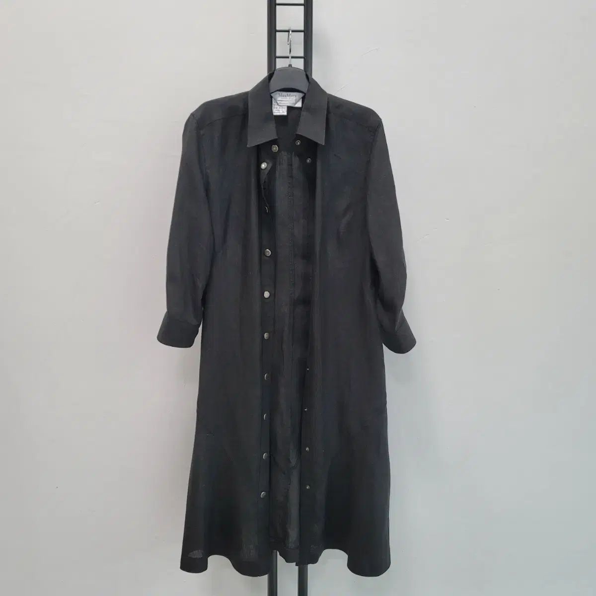正規品 MAX MARA マックスマーラ ブラック ロング シャツ ONE PIECE