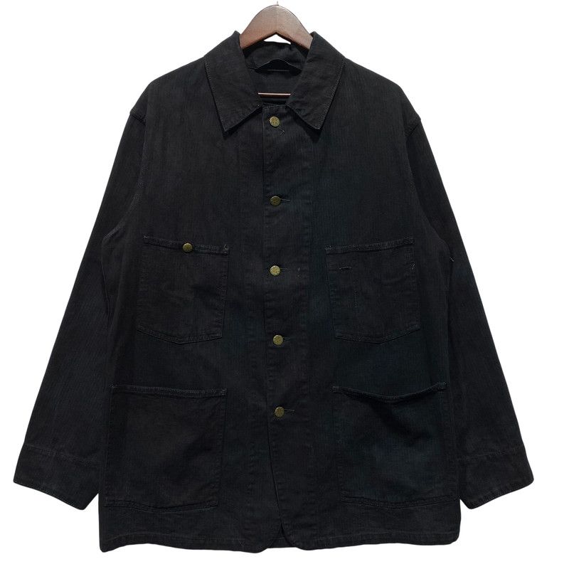 【中古品】 OSHKOSH B'GOSH オシュコシュ ビゴッシュ COVERALL JACKET カバーオール ジャケット 三角タグ 後染め 【146-260624-as-01-izu】