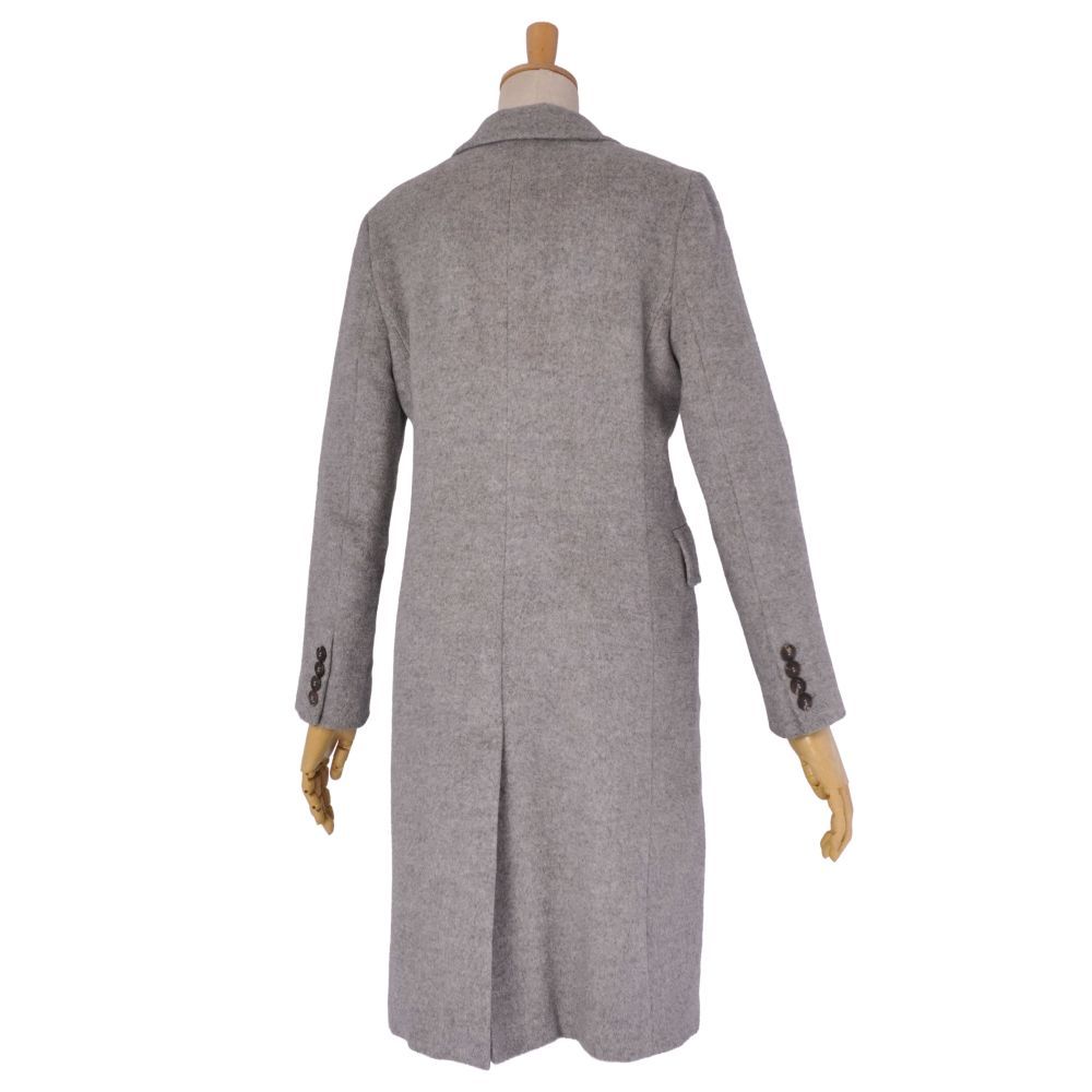 極美品 マックスマーラ Max Mara コート 白タグ チェスターコート ロン