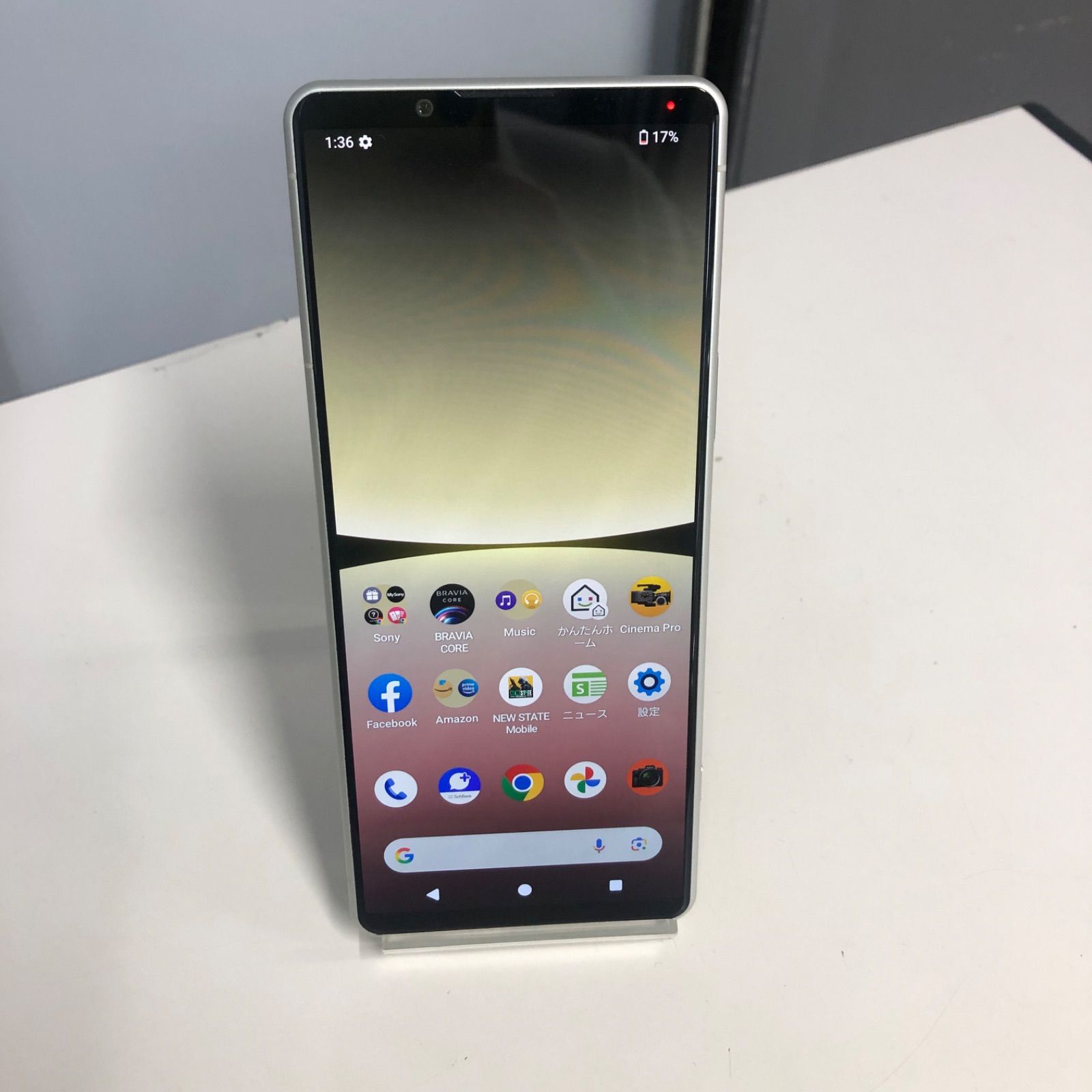 【訳あり品】Xperia 5 IV SIMFREE 128GB A204SO シルバー【保証なし】