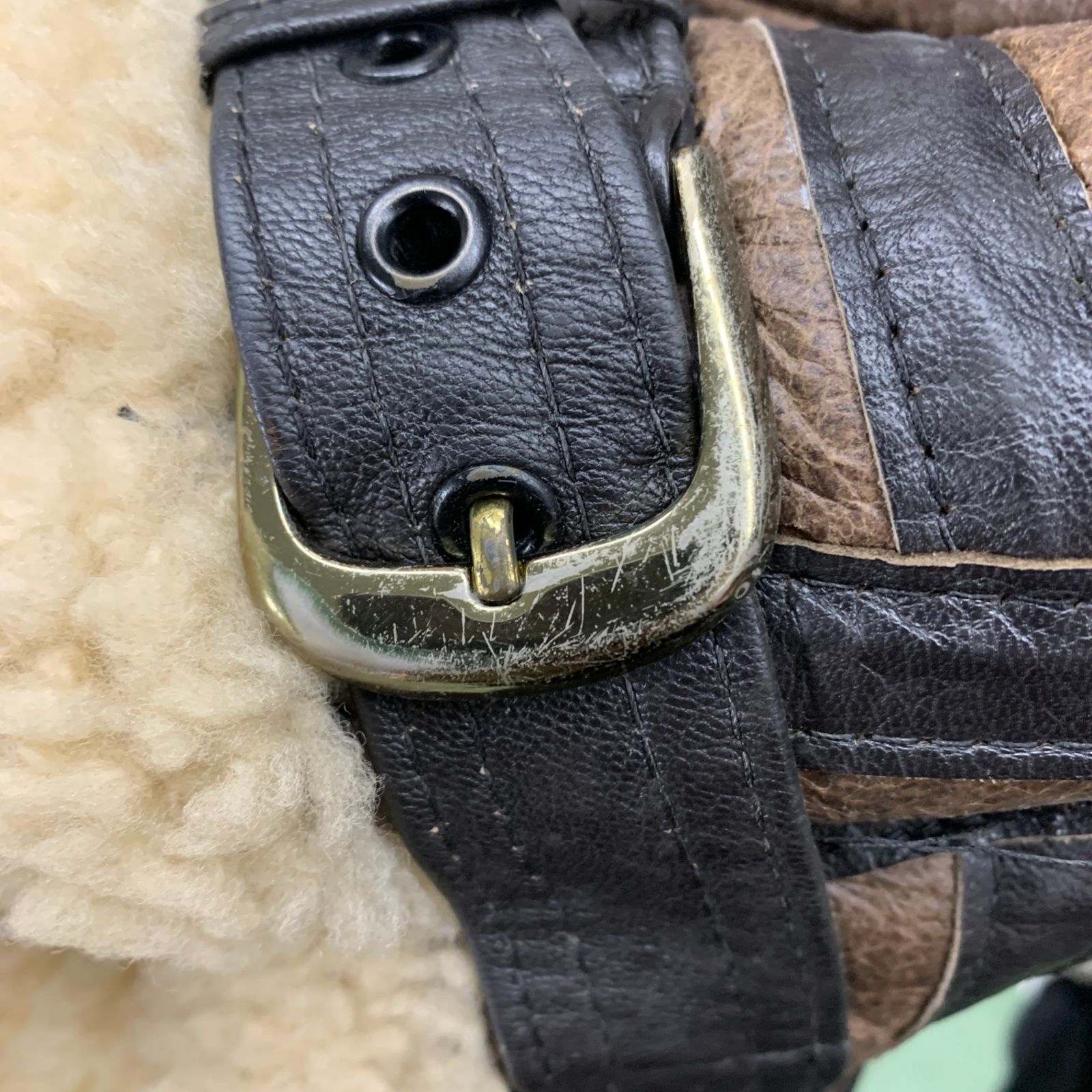 現状品 Scooter スクーター B-3 ムートンジャケット USA製 サイズ42