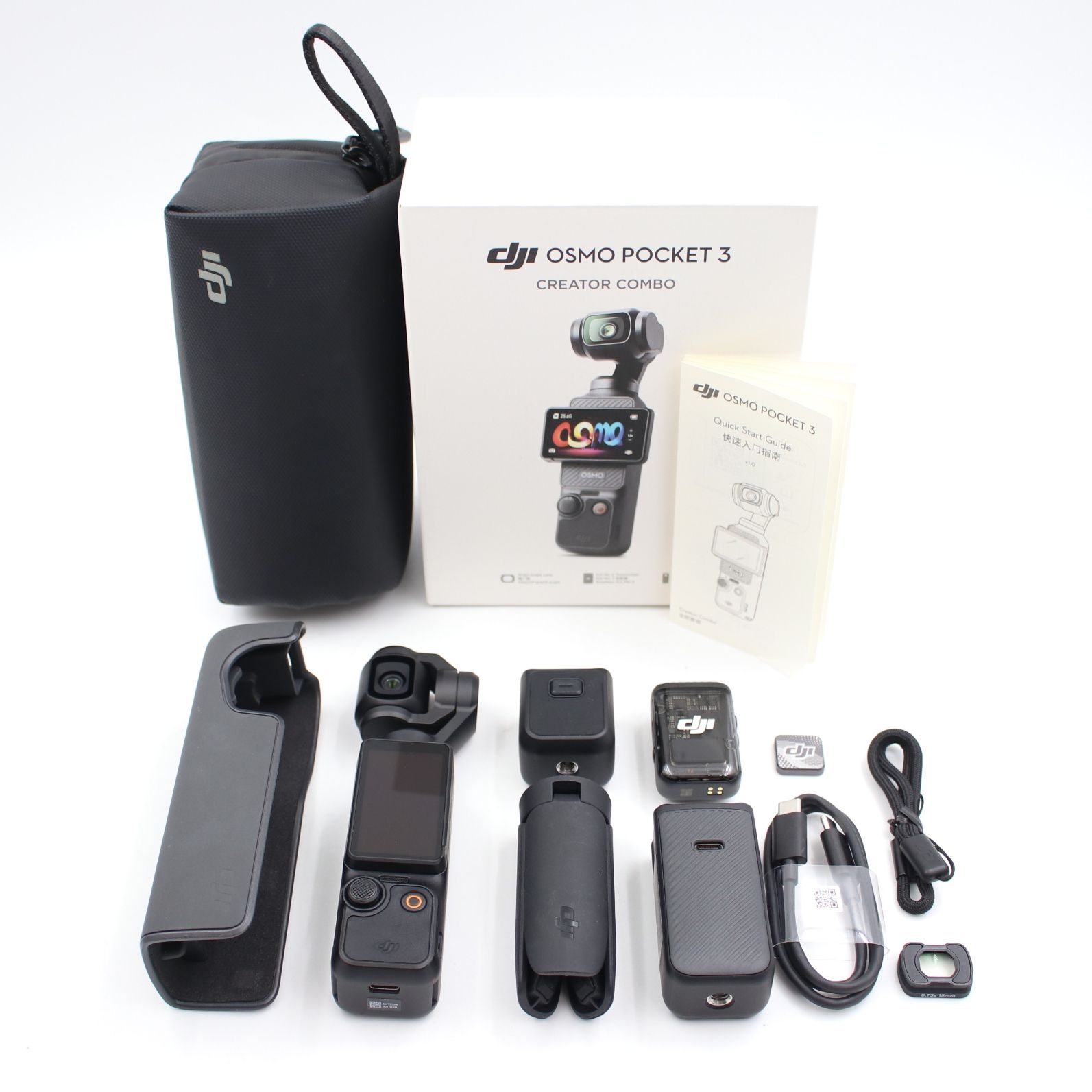 ■新品同様■ DJI Osmo Pocket 3 Creator コンボ アクションカメラ OP9913