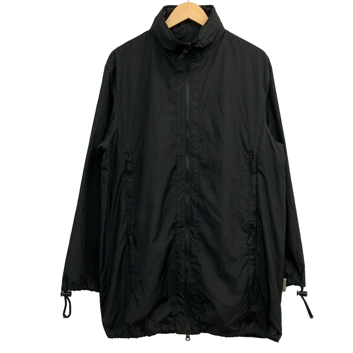 CalvinKlein(カルバンクライン) ブルゾン サイズL メンズ美品 - 黒 長袖/ジップアップ/秋/冬
