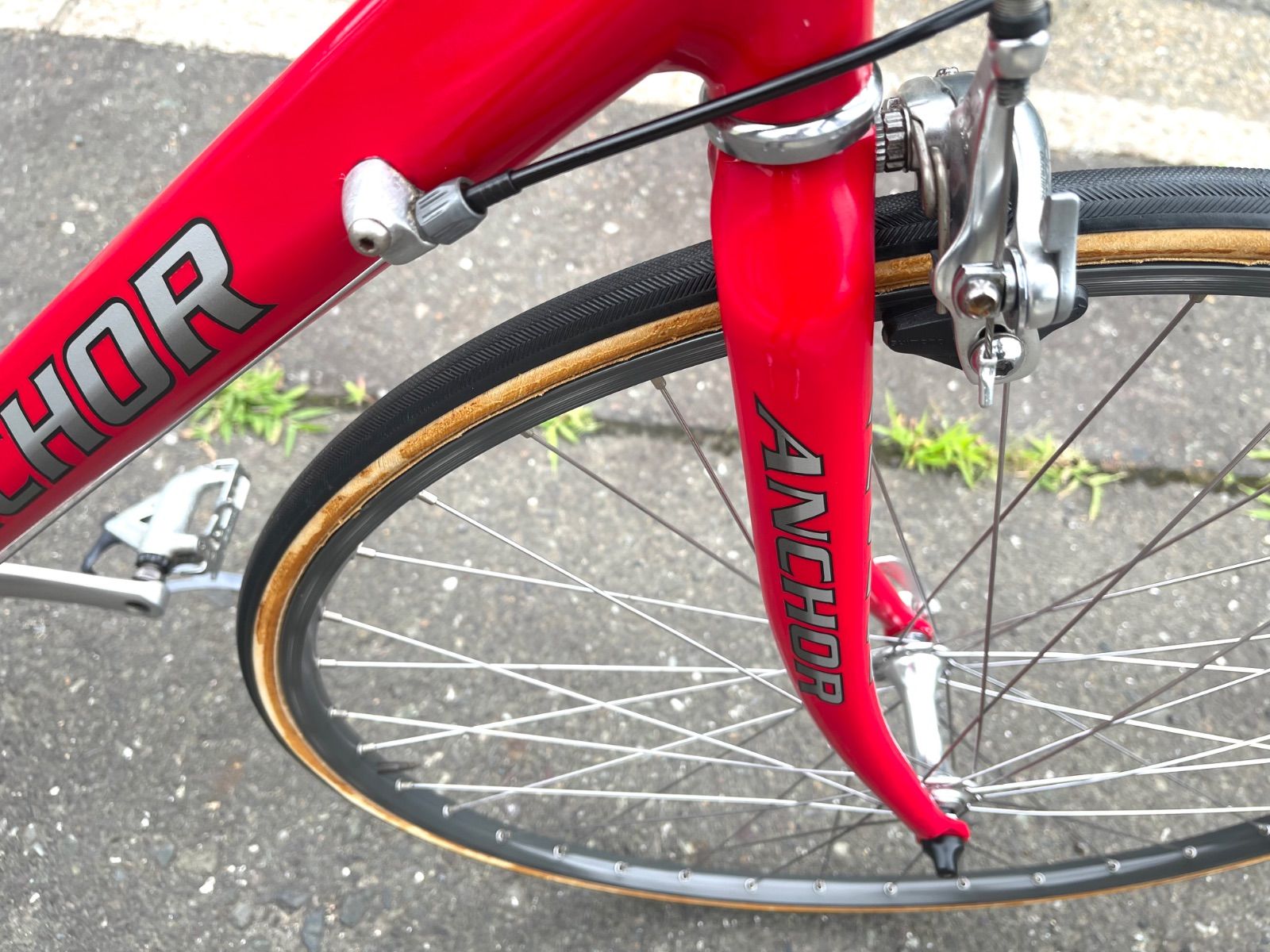 0431【即乘】送料無料 BRIDGESTONE ロードバイク ANCHOR SHIMANO 2X8S 