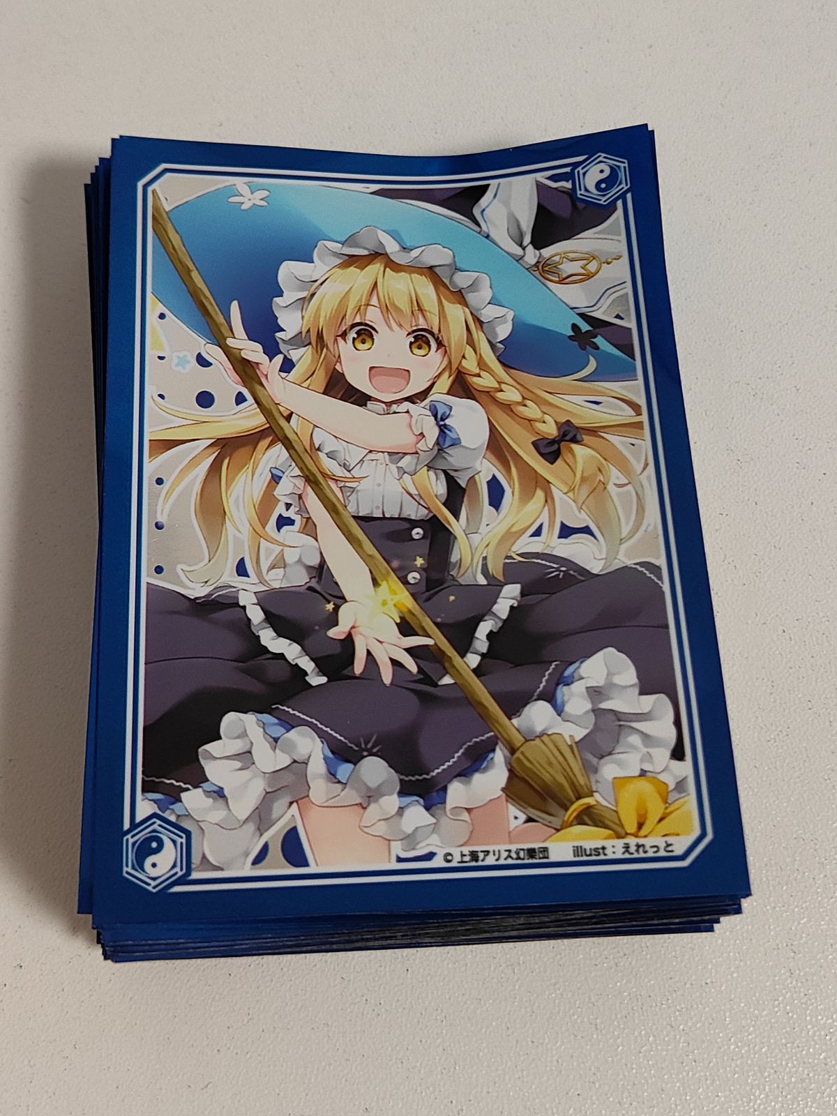 fym41-26 東方Project 霧雨魔理沙 スリーブ えれっと 波天宮 59枚 中古