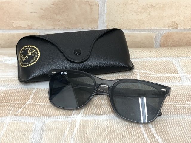 【中古】 ケース有 Ray-Ban レイバン サングラス RB4391D ブラック 111446778