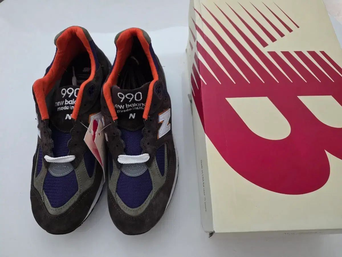 ニューバランス 990 ブラウン m990br2 265 新品