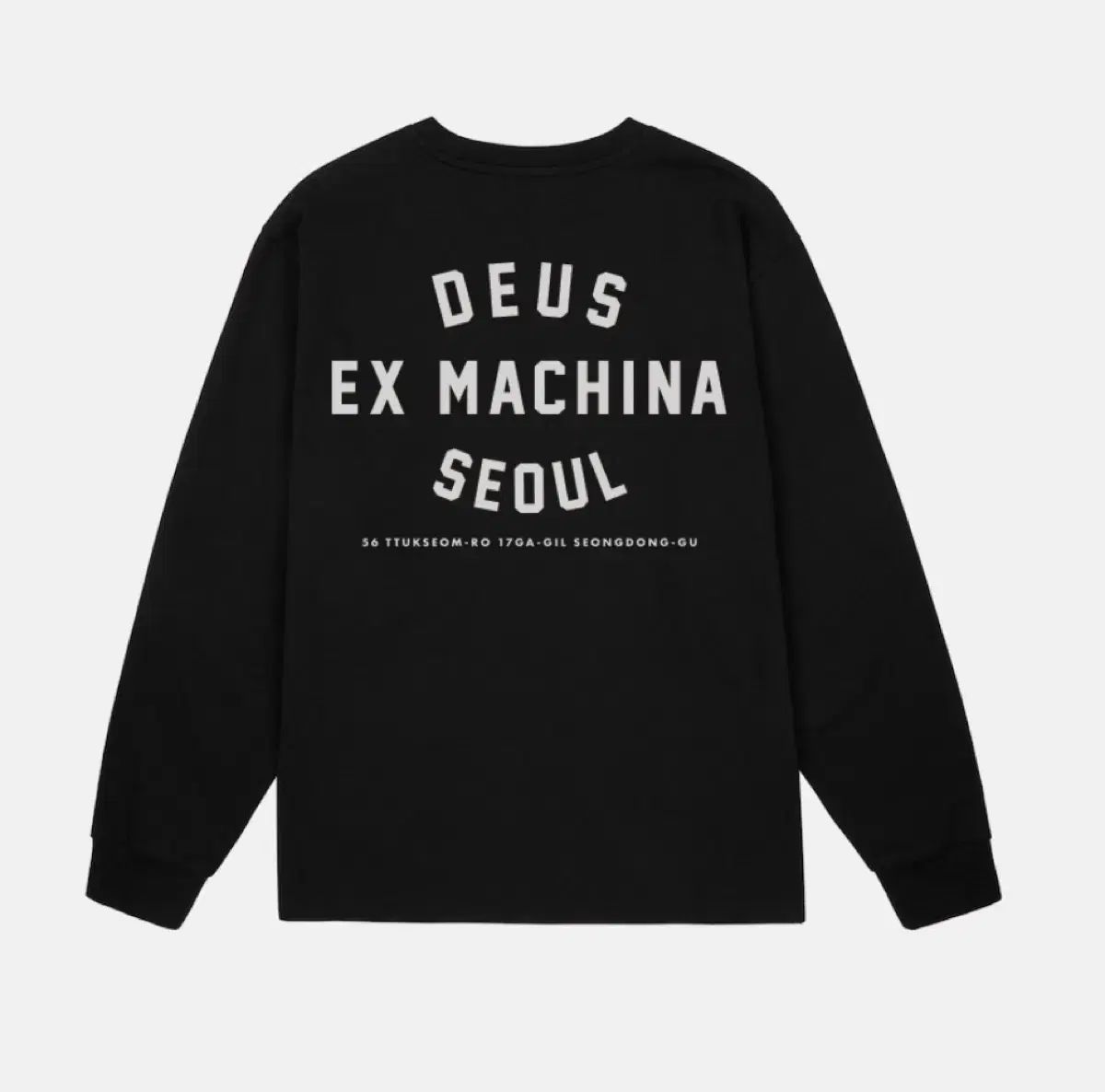 DEUS EX MACHINA ソウル 長袖 Tシャツ ブラック xxl