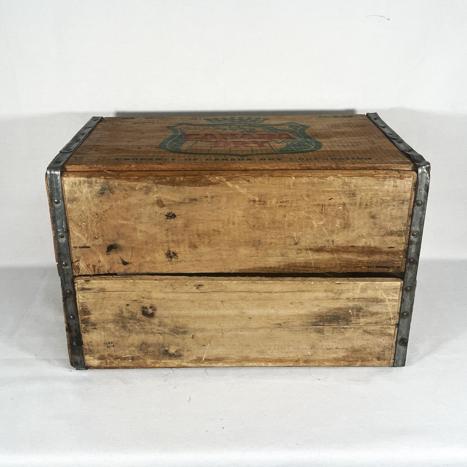 60s Canada Dry Wooden Crate カナダドライ 木箱 クレート 60年代