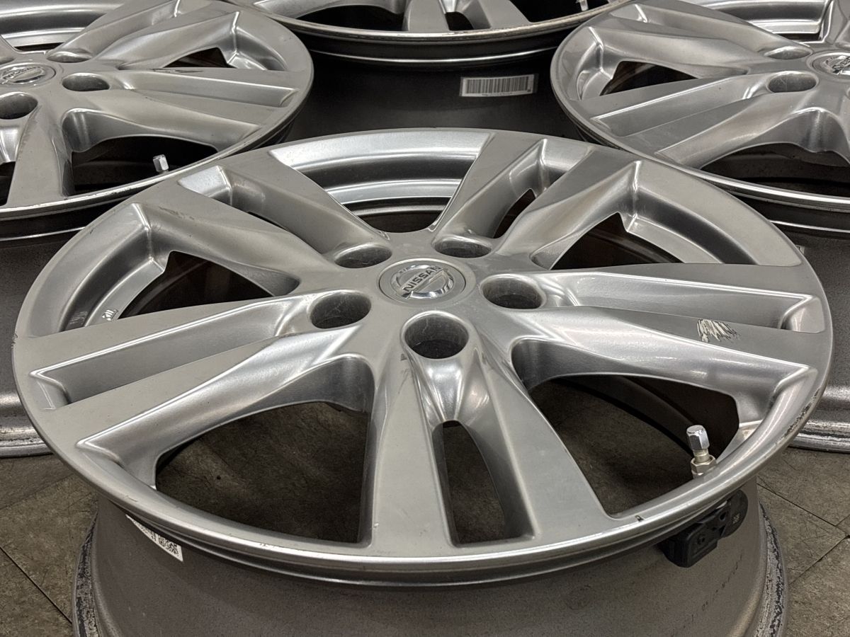 【専用出品】NISSAN エルグランド 純正 18inch 【4本】ハイグロス ハイグロス】ニッサン E52 エルグランド ハイウェイスター 純正 18in