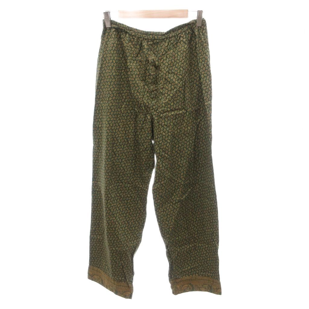 エトロ ETRO ビンテージ 美品 セットアップ パジャマ M 緑 グリーン