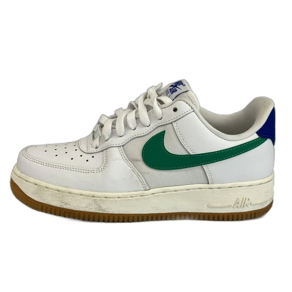 ナイキ NIKE ウィメンズ エアフォース1 ロー スタジアムグリーン Women's Air Force 1 Low Stadium Green スニーカー レザー ローカット US7.5 24.5cm 白 ホワイト DD8959-110