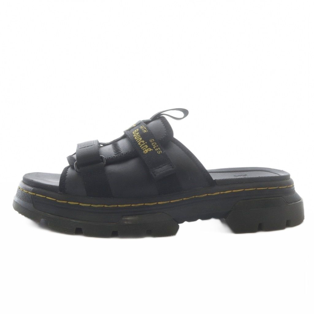 ドクターマーチン DR.MARTENS AYCE スライド サンダル ロゴ レザー UK6
