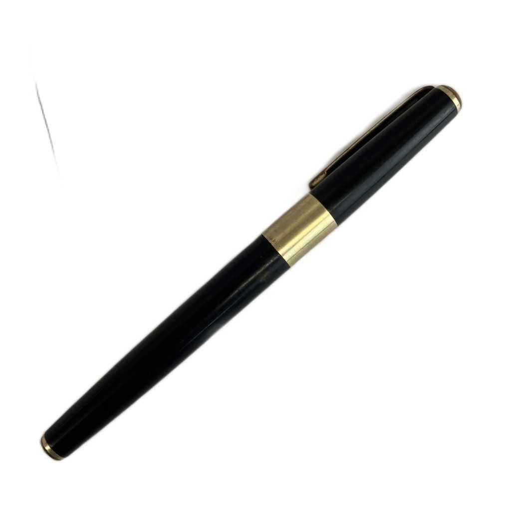 パイロット PILOT SUPER 150 万年筆 ペン先14K 黒 金色 ブラック ゴールドカラー /XZ ■GY18