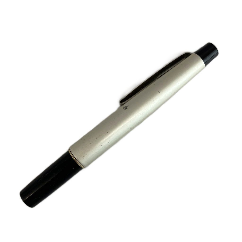 セーラー SAILOR ポケット万年筆 ペン先14K シルバーカラー 銀色 黒 ブラック /XZ ■GY18