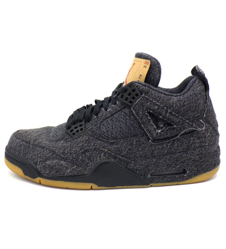 ナイキ NIKE × リーバイス LEVIS 【 AIR JORDAN 4 RETRO NRG BLACK AO2571 001 】 エア ジョーダン 4 デニム スニーカー 51205