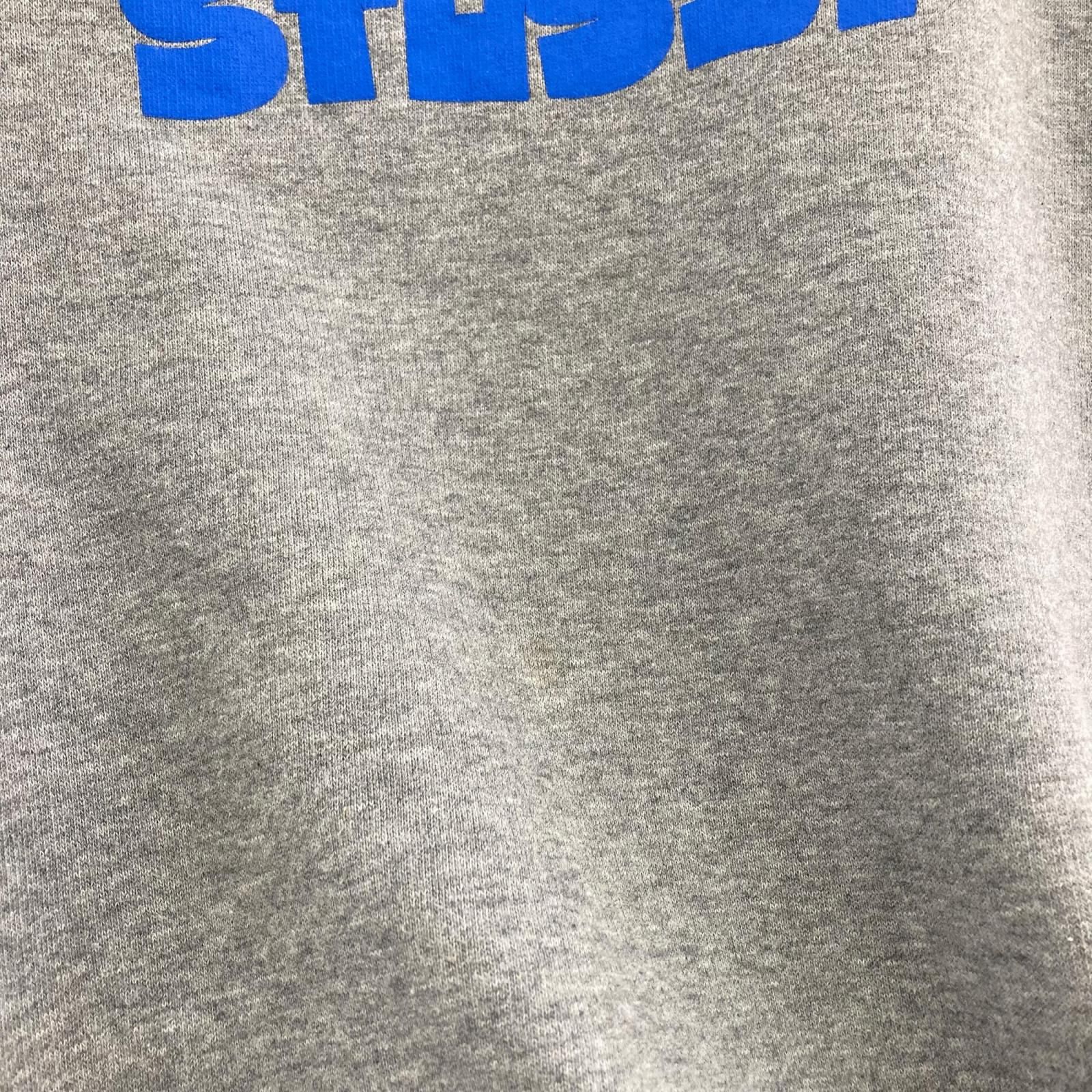 186000 現状品 STUSSY ステューシー パーカー L グレー - メルカリ