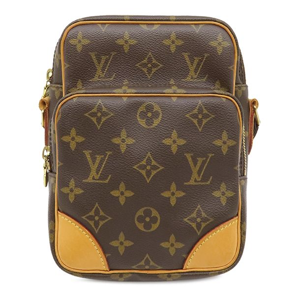 ルイヴィトン LOUIS VUITTON ショルダーバッグ アマゾン モノグラムキャンバス モノグラム ゴールド金具 茶 M45236 TH0087 【保存袋】【中古】