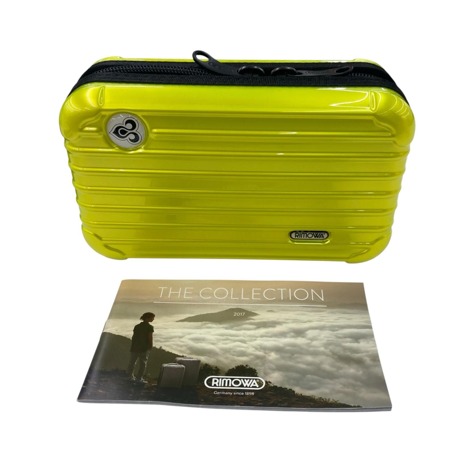 186005 現状品 RIMOWA リモワ アメニティポーチ イエロー タイ国際航空
