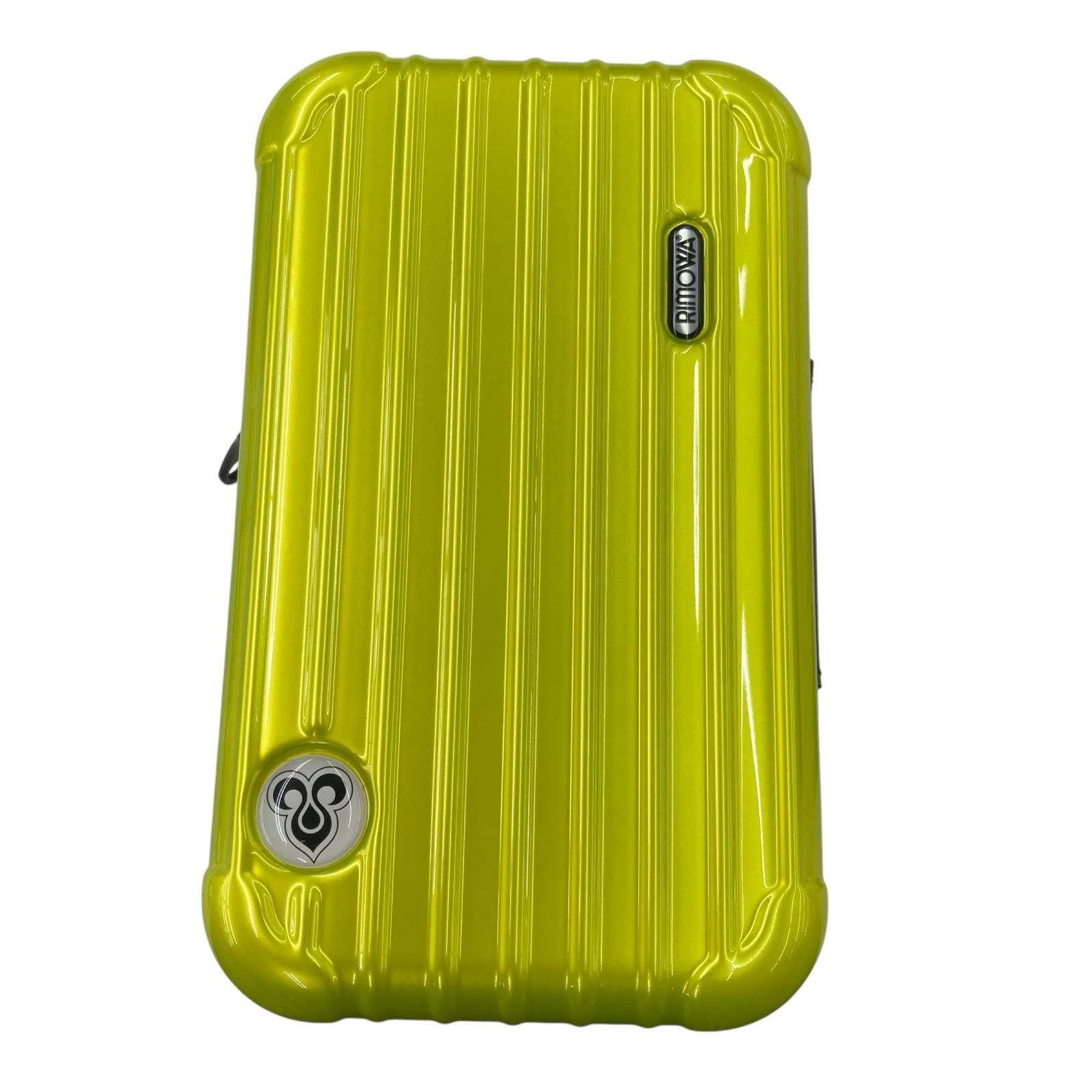 186005 現状品 RIMOWA リモワ アメニティポーチ イエロー タイ国際航空