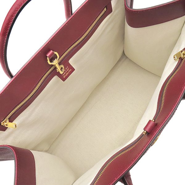 グッチ GUCCI 2WAYバッグ ドラえもんコラボ トート レザー ミニGG 