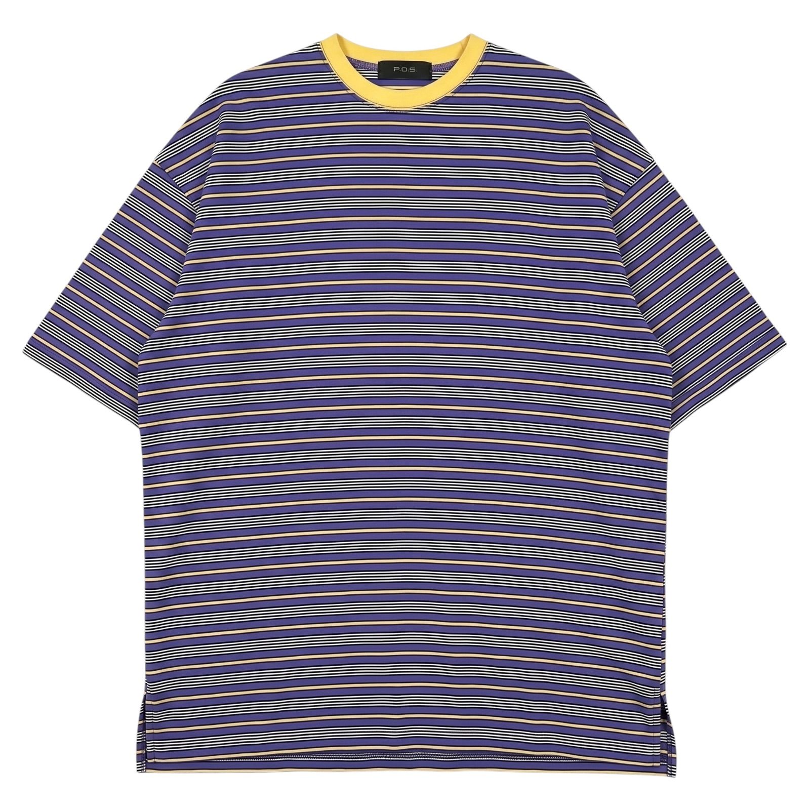P.O.S OVERSIZE BORDER TEE