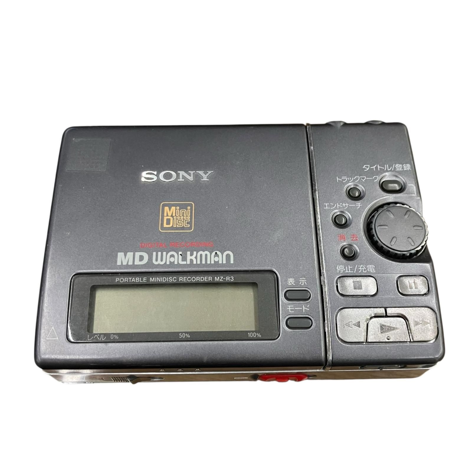199990 SONY ソニー ポータブルMDレコーダー MZ-R3 - メルカリ