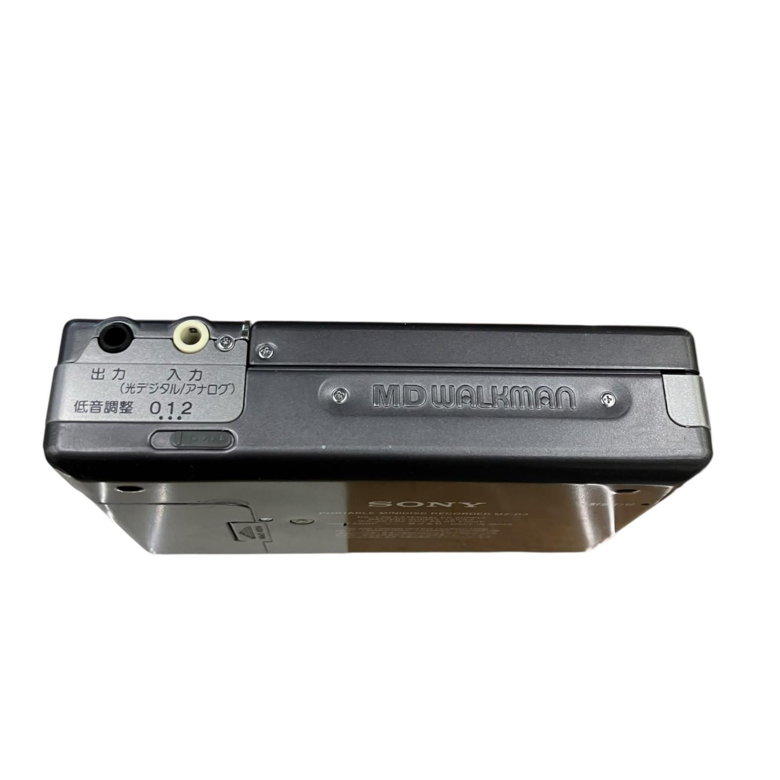 オーディオ機器 希少 完動品 SONY ソニー MZ-R3 MDレコーダー リモコン付き