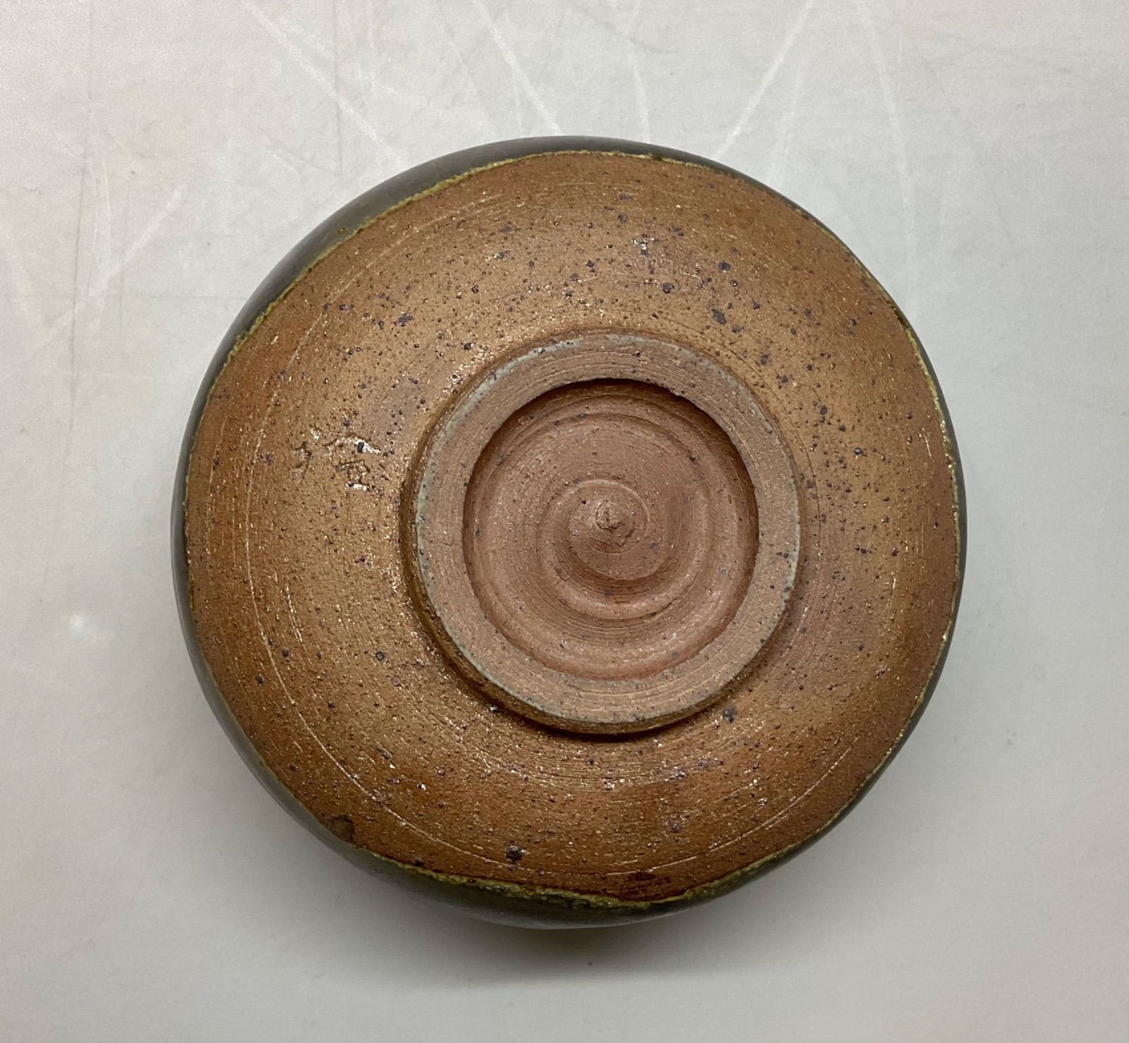 茶碗 祐太郎窯 月夜野焼 福田 茶道具 茶器 抹茶碗 木箱 共箱 在銘 M290 月夜野焼 茶碗 2代 福田祐太郎 祐太郎窯 共箱 共布 群馬 月夜野