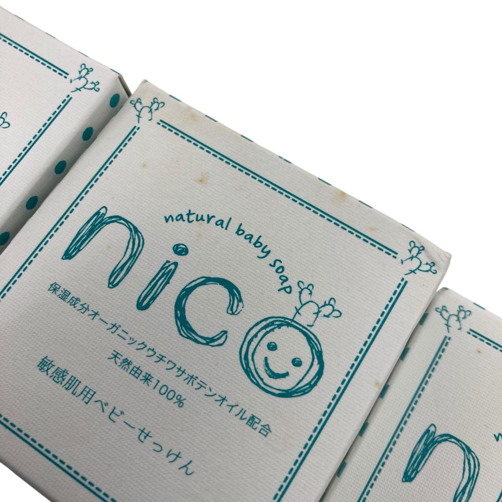 186000 新品未使用 nico石鹸 にこせっけん 敏感肌用ベビーせっけん 11 