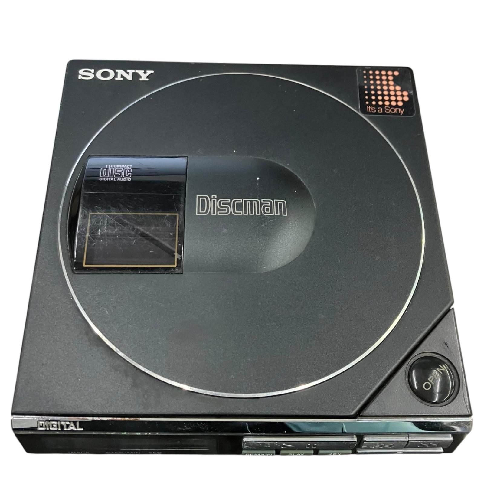 199990 動作未確認 SONY ソニー コンパクトディスク コンパクトプレーヤー Discman D-50MkⅡ ブラック