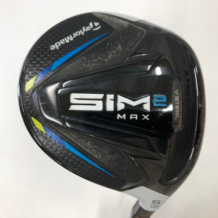 テーラーメイド　SIM2 MAX　18度　TENSEI BLUE TM50(SIM2)　Sフレックス　フェアウェイウッド　中古【最短即日発送】