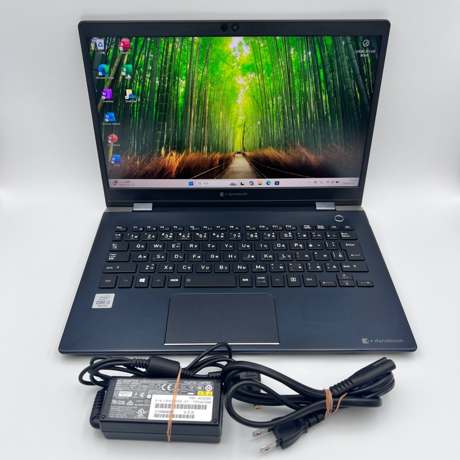 B320// Dynabook G83/FR i5-101210U 10世代 8Gb / 256GB / Windows 11 Pro / Office 2024 付き